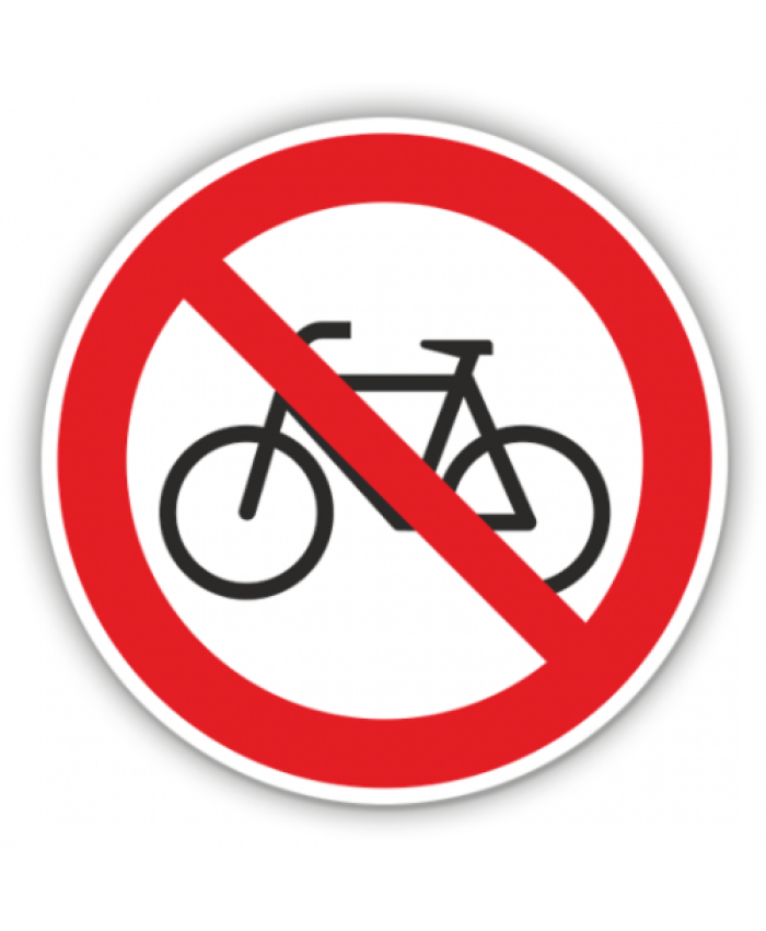 Semne Interdictia Pentru Biciclisti
